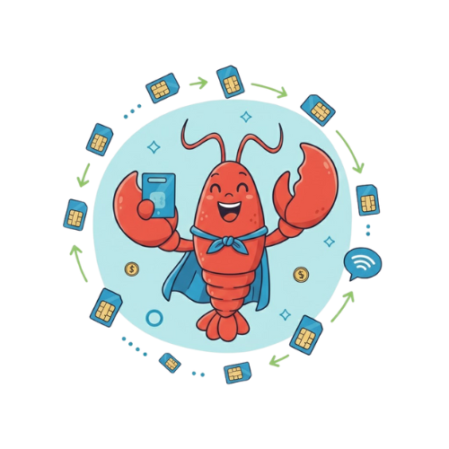 Revivy Simkaart mascotte